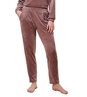 panteloni triumph cozy comfort velour trousers anoixto kafe 38 photo