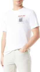 t shirt replay with motorcycle print m6766 00022662 001 leyko l photo