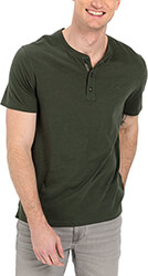 t shirt camel active henley 409474 9t84 91 skoyro prasino photo