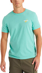 t shirt nautica shrimp coctail v45113 3au aqua prasino photo