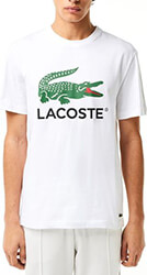 t shirts lacoste signature print th1285 001 leyko photo
