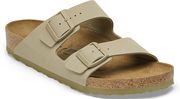 sandalia birkenstock synthetics arizona bf narrow 1027697 xaki photo