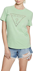 t shirt guess vintage logo stones w4gi26i3z14 anoixto prasino photo