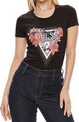t shirt guess tropical triangle w4gi62j1314 mayro photo
