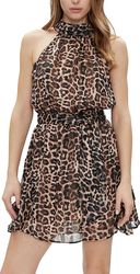 forema guess romana flare mini w4gk82wg4d2 leopard kafe photo