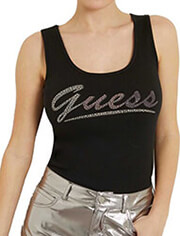 top guess logo tank w4gp16k1814 mayro photo