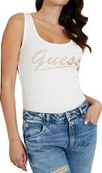 top guess logo tank w4gp16k1814 leyko photo