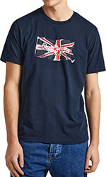 t shirt pepe jeans clag pm509384 594 skoyro mple photo