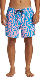 magio boxer quiksilver surfsilk mix volley 16 aqyjv03144 roz tyrkoyaz m photo