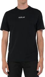 t shirt replay with lettering m6936 00023188p 098 mayro photo