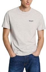 t shirt pepe jeans sam pm509433 913 anoixto gkri melanze photo