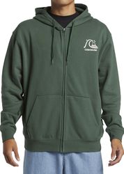 hoodie me fermoyar quiksilver graphic aqyft03413 prasino photo