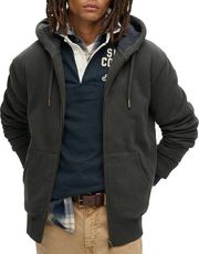 hoodie me fermoyar superdry ovin borg lined m2013749a afb anthraki photo