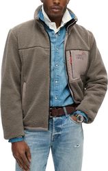 tzaket superdry relaxed fleece trekker m5011920a 2wx kafe photo