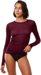 top triumph beauty layers lsl crew neck skoyro kokkino photo