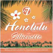 paleta w7 honolulu silhouette bronze and contour 18gr photo