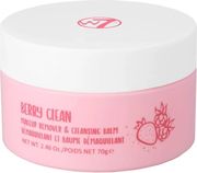 makeup remover balm w7 berry clean 70gr photo