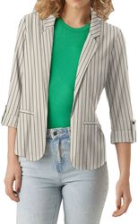 sakaki vero moda vmjesmilo 3 4 loose blazer 10279700 gkri l photo