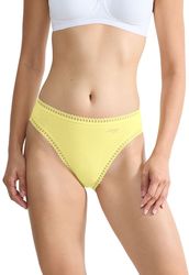 slip sloggi go crush high leg c3p syndyasmos kitrino portokali photo