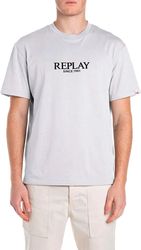 t shirt replay with lettering print m3031 0002660 011 leyko l photo