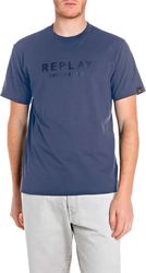 t shirt replay with lettering print m3043 0002660 282 mple xxl photo