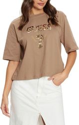 t shirt guess aurelie v4yi06i3z14 d104 kafe l photo