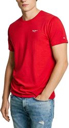 t shirt pepe jeans original basic pm508212 285 kokkino photo