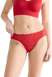 slip sloggi zero feel bliss festive high leg kokkino photo