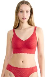 soytien sloggi zero feel bliss festive bralette kokkino photo soytien sloggi zero feel bliss festive bralette kokkino photo