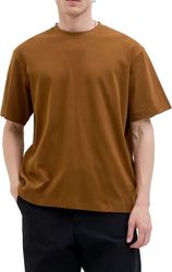t shirt jack jones jjeurban 12254412 kafe