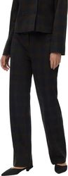 panteloni vero moda vmmalli hw straight check 10350956 skoyro kafe mple photo