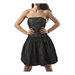 forema dkny lurex strapless anthraki metallize l photo