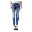 JEANS GAS SHEYLA SKINNY WF25 �� STRASS ������� ���� (25)