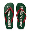 sagionares jack jones jfwlogo pop flip flop 12184303 prasino kokkino photo