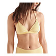 bikini top superdry t back fixed triangle w3010167a pigment yellow photo