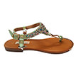 sandalia shooz me glitter 5043 prasino 38 photo