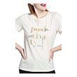 T-SHIRT FUNKY BUDDHA POSITIVITY FBL003-127-04 ���� (XS)