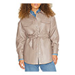 tzaket jjxx jxluna faux leather overshirt 12204642 kafe xs photo
