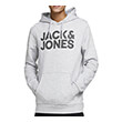 hoodie jack jones jjecorp logo 12152840 anoixto gkri melanze photo