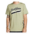t shirt jack jones jjelogo 12199474 prasino photo