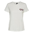 T-SHIRT VERO MODA VMTESSFRANCIS SUNGLASSES 10267231 ����� (XS)
