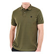 t shirt polo timberland basic tb0a26n4 xaki photo