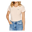 t shirt pepe jeans bellrose n basic pl505051 anoixto roz photo