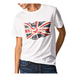 t shirt pepe jeans flag logo n waving flag pm508273 leyko photo