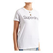 T-SHIRT SUPERDRY VINTAGE LOGO EMB RINGER W1010710A ����� (S)