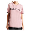T-SHIRT SUPERDRY VINTAGE LOGO EMB RINGER W1010710A ������� ��� (S)