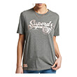 T-SHIRT SUPERDRY OVIN VINTAGE SCRIPT STYLE COLL W1010793A ���� ������� (S)