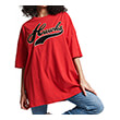 T-SHIRT SUPERDRY OVIN VINTAGE COLLEGIATE W1010806A ������� (XS)