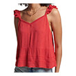 top superdry ovin vintage broderie cami w6011287a kokkino photo