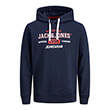 hoodie jack jones jjstamp 12211551 skoyro mple photo